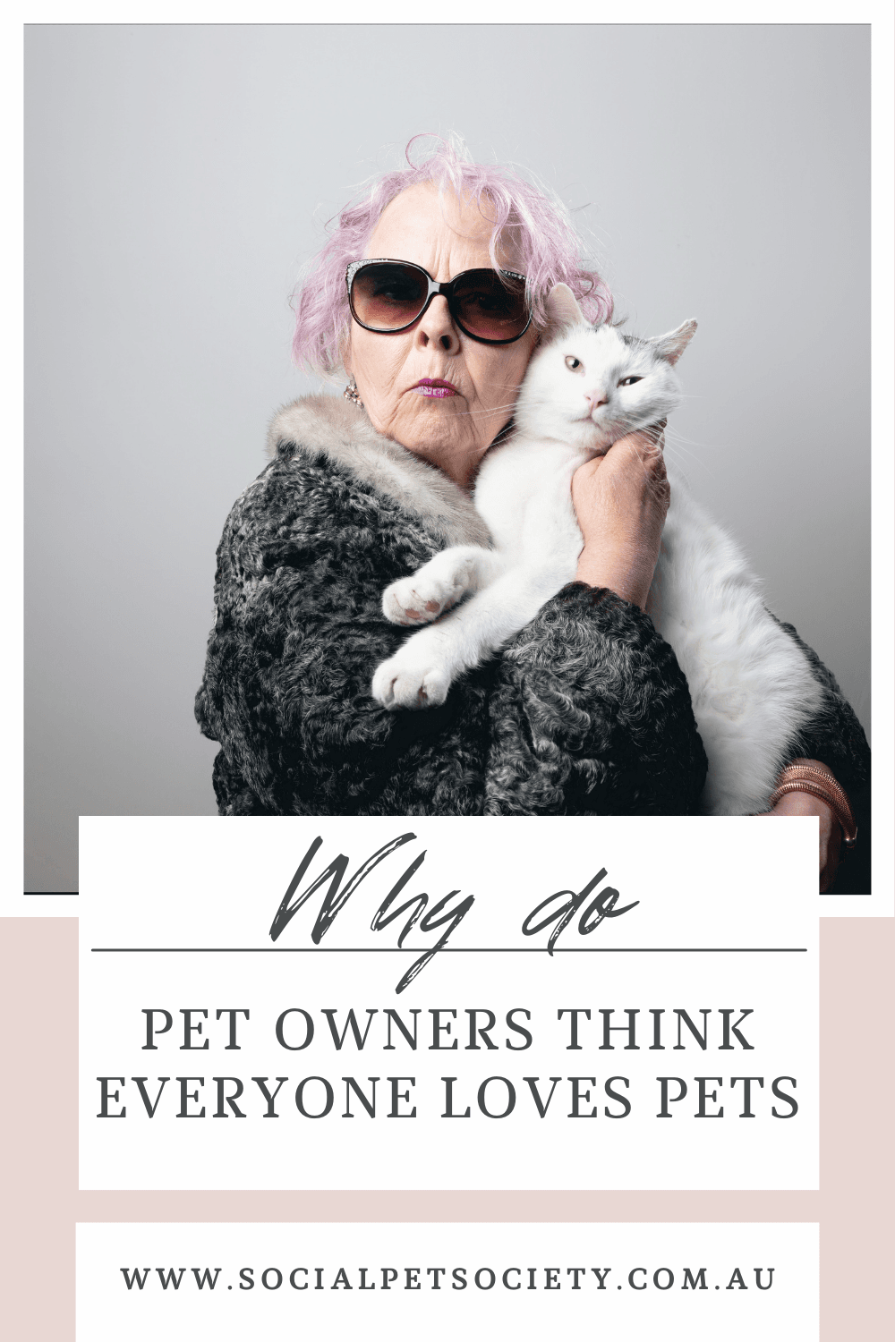 A distinguished older woman exudes sophistication as she proudly cradles her cherished cat, embodying the classic connection between discerning pet owners and their beloved feline companions.